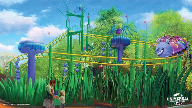 Shrek’s Outhouse slide, Caterbus Trollercoaster and more new details about DreamWorks Land at Universal Orlando