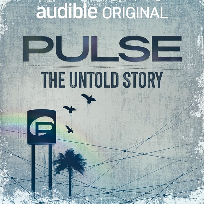 Cover art for the Audible series, "Pulse: the Untold Story" (2024) - Audible, courtesy of Trevor Aaronson