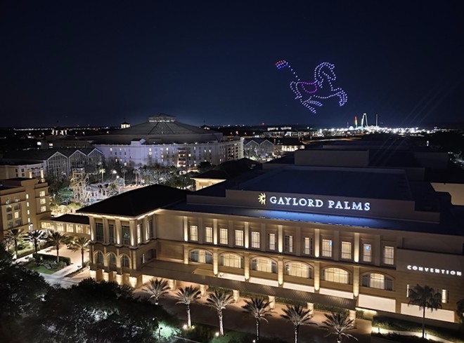 Gaylord Palms Resort debuts new drone show and more - Photo via Gaylord Palms Resort