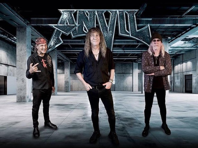 Get heavy with Anvil at Conduit - Courtesy photo