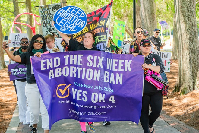 The number of anti-abortion political committees targeting Florida's Amendment 4 is increasing