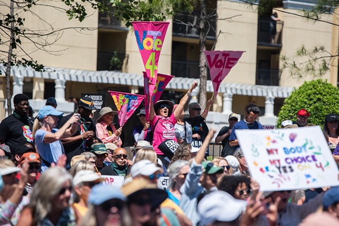 The Yes on 4 rally and March at Lake Eola Park - Photo by Matt Keller Lehman