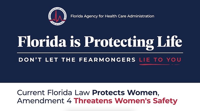 'Threatens women's safety': State agency targets Florida abortion rights amendment