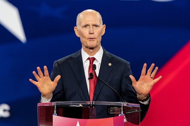 Florida Sen. Rick Scott says he’s not ready to commit to debating Debbie Mucarsel-Powell