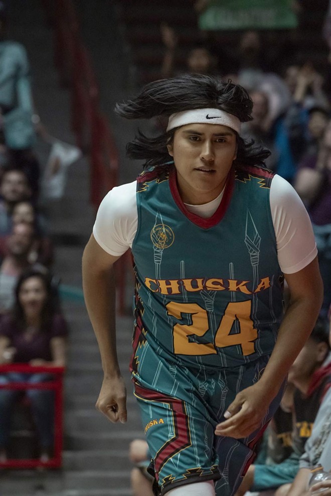 LeBron James and Sterlin Harjo team up on "Rez Ball" - photo courtesy Netflix