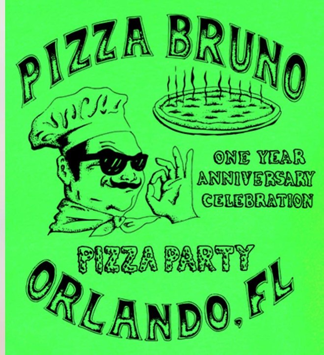 Pizza Bruno celebrates the one-year mark with beer, coffee and clam pie