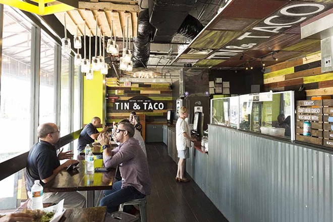 Tin & Taco is posher than your average taqueria