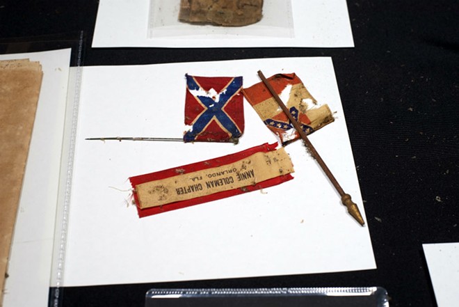 Here's what was inside the time capsule found at Orlando's Confederate statue (6)