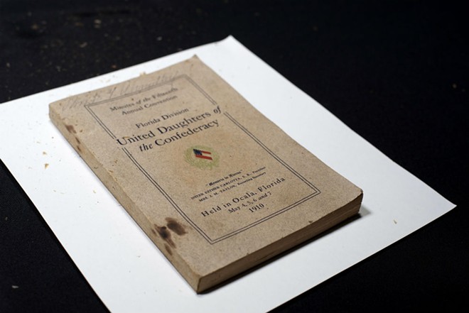 Here's what was inside the time capsule found at Orlando's Confederate statue (8)