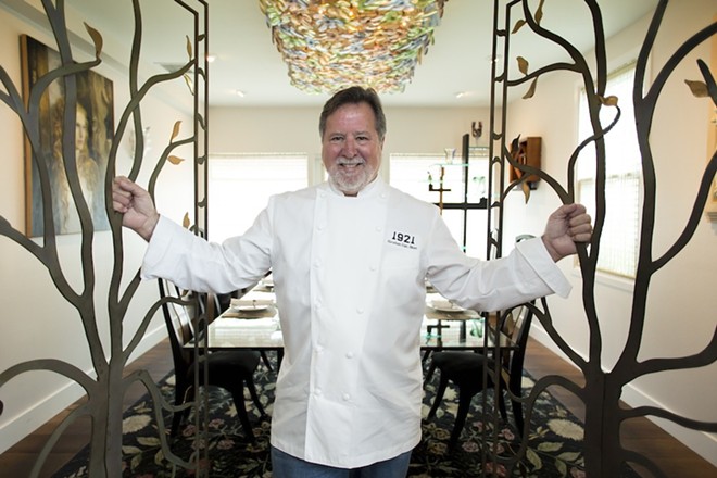 Chef Norman Van Aken opened his Mt. Dora restaurant in June 2016. - Rob Bartlett