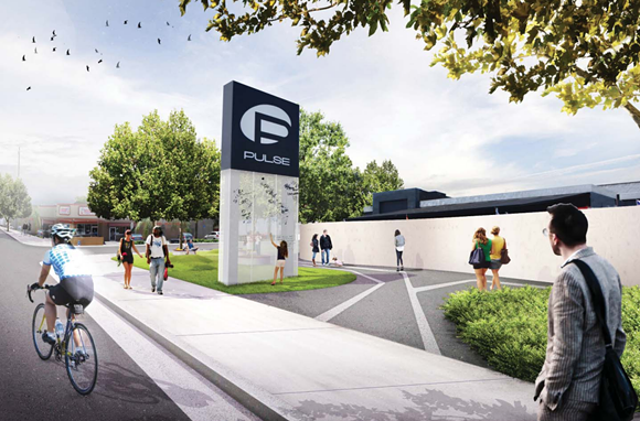 A rendering of the Pulse interim memorial - Photo via onePULSE Foundation