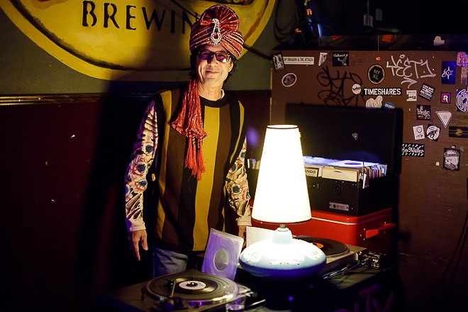 DJ Mezcalculation and His Atrocity Jukebox at Will's Pub - James Dechert