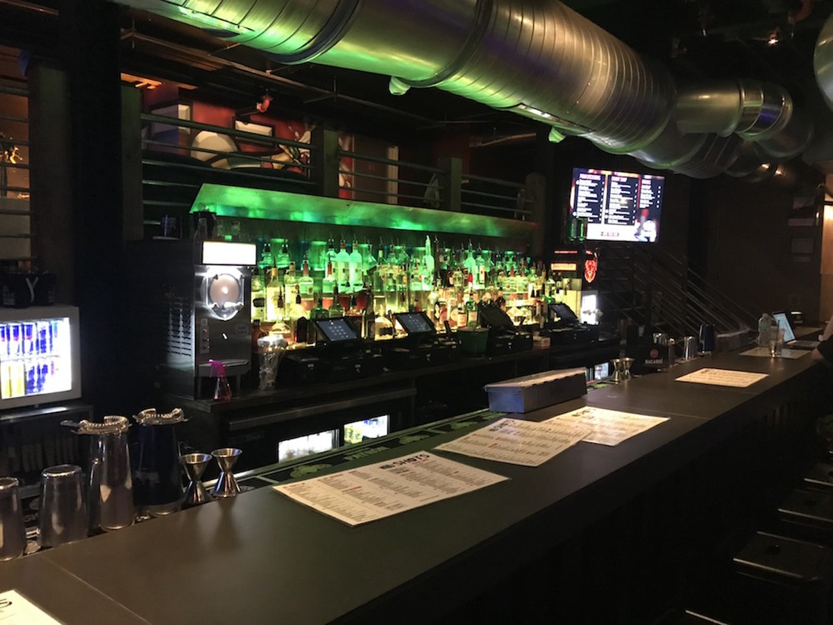 There’s enough liquor at Shots in downtown Orlando to make you want to text your ex – all of them
