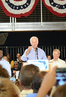 Biden rallies Florida Democrats in Tampa for Nelson, Gillum