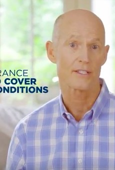 Rick Scott is all about protecting those sweet sweet pre-existing conditions, baby