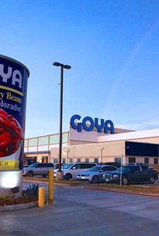 A Goya Foods distribution facility in Texas