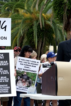 Black bear activist Chuck O'Neal wants to run for Florida House