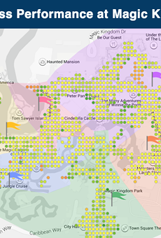 Heat map: Where to find the best mobile coverage at Walt Disney World