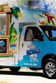 Kona Ice truck rolls into Hunter's Creek with shaved ice for your aching sinuses