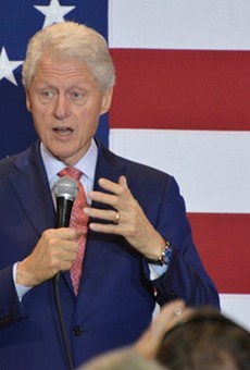 Bill Clinton is coming to Orlando this Wednesday