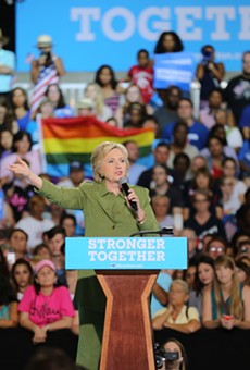 Hillary Clinton is coming to Orlando this Wednesday