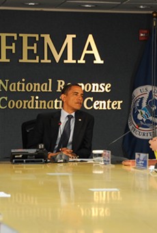 President Obama asks U.S. to remember Haiti, presently 'getting hammered' by Hurricane Matthew