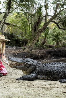 Gatorland Crocodilian Enrichment Coordinator Savannah Boan