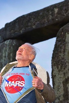 Buzz Aldrin among astronauts attending Heroes &amp; Legends grand opening today