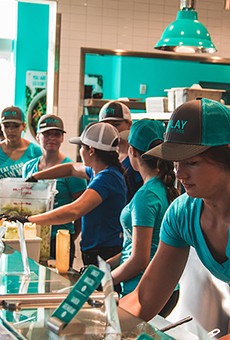 Bolay is donating 100% of their profits this weekend to World Central Kitchen in the Bahamas