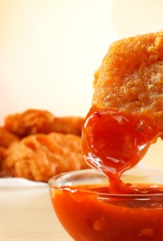 McDonald’s is giving away its new spicy McNuggets this weekend