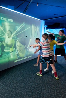 Visitors at the Science Fiction, Science Future exhibition will be able to explore and interact with science, including being able to disappear before their own eyes.