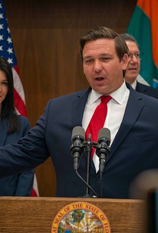 Florida Gov. Ron DeSantis won't say whether or not he's received a COVID-19 booster