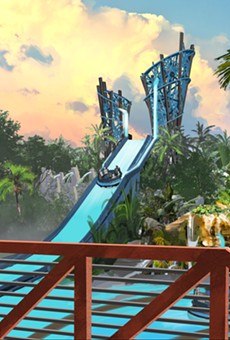 SeaWorld Orlando is building the 'world's tallest river rapid drop'