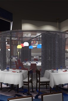 Renderings of the interior of the proposed Circo Orlando