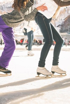 Holiday ice skating rink finally brings actual winter to Winter Park