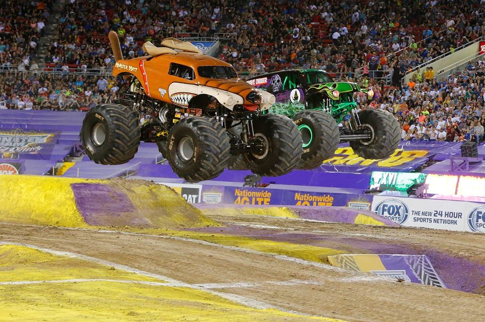 Monster Jam fun rolls into Orlando Florida after an awesome show in Tampa -  2 Boys + 1 Girl = One Crazy Mom