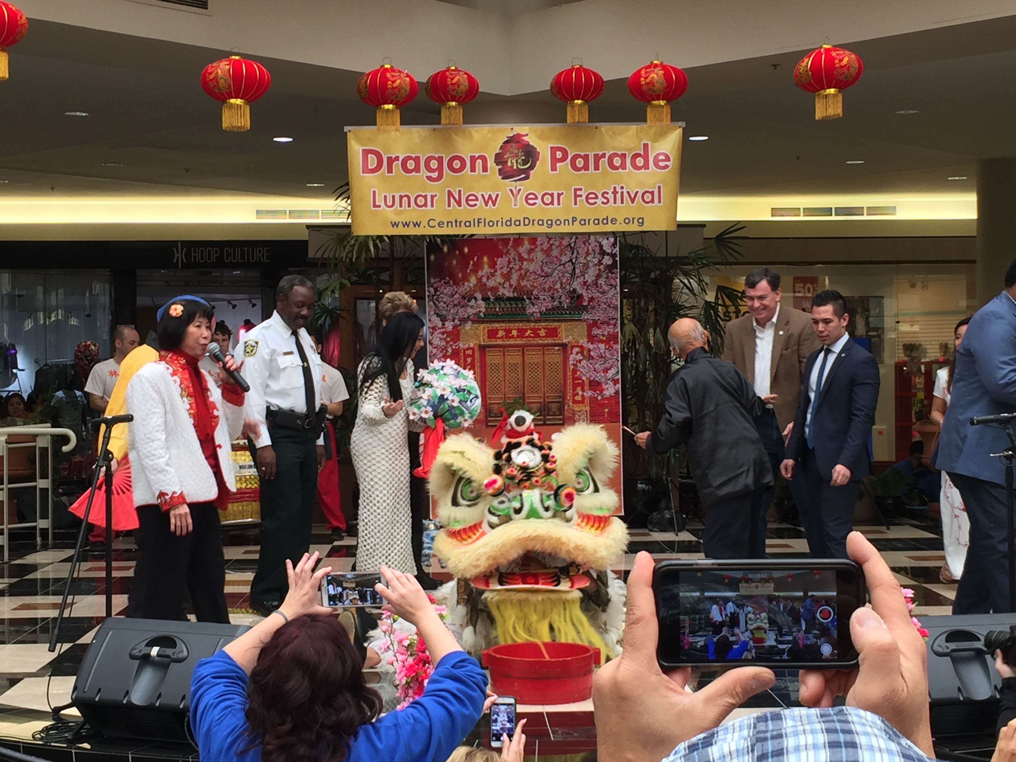 Video Watch the lion awaken at the Orlando Lunar New Year Festival