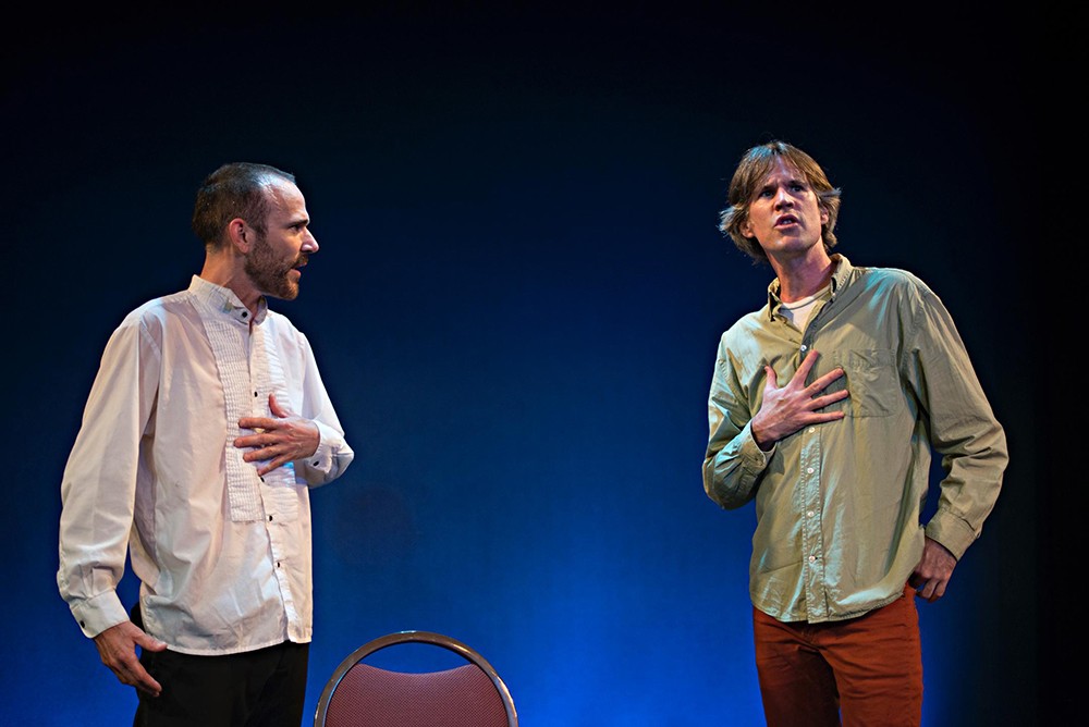 Martin Dockery and Jon Paterson in "Inescapable"