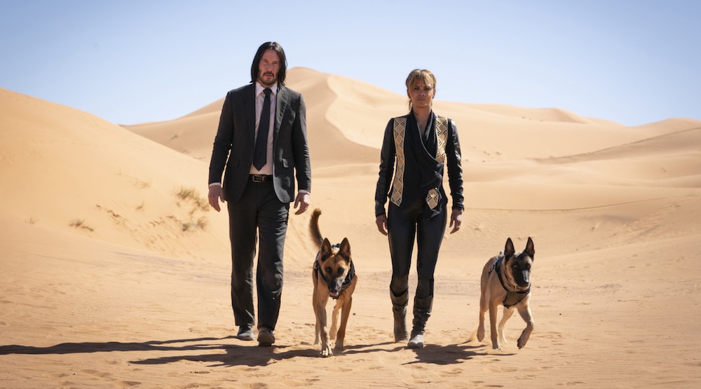 Keanu Reeves and Halle Berry in 'John Wick: Chapter 3 – Parabellum'