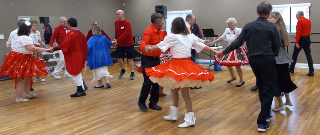 Square Dancing at Hoedowners Square Dance Club