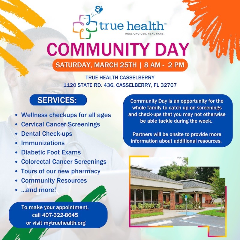 Community Day  March 25th