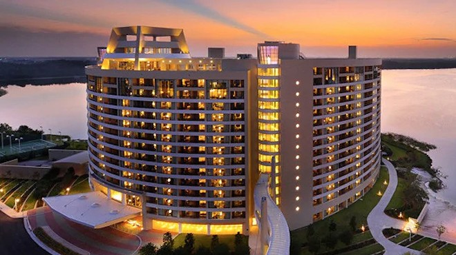 Bay Lake Tower at Disney's Contemporary Resort found itself two positions below Universal's Adventura Hotel on new U.S. News hotel rankings