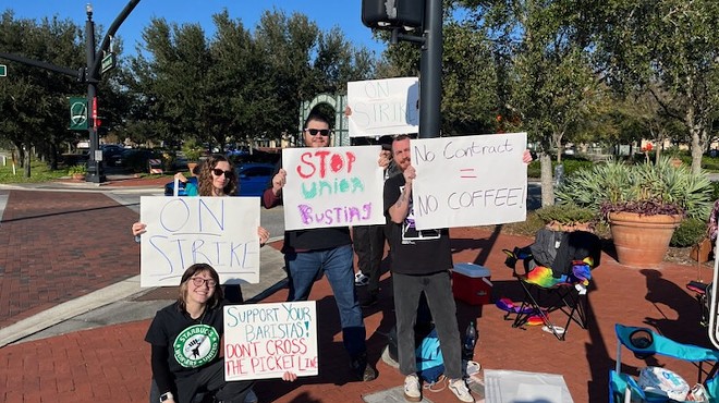 Orlando Starbucks workers join nationwide strike as contract talks remain stalled