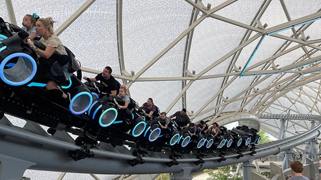 Tron Lightcycle/Run pushes the thrill envelope