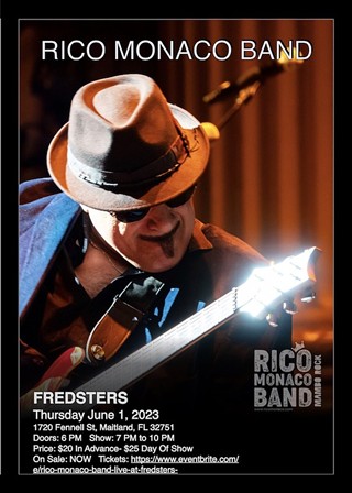 Rico Monaco Band LIVE at Fredsters