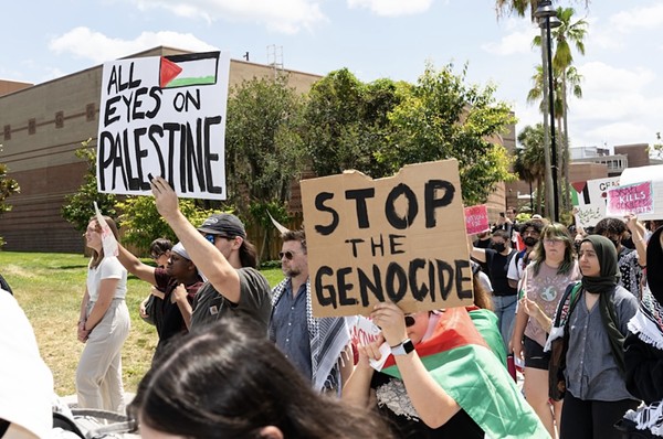 UCF students launch protest encampment demanding divestment from Israel ...