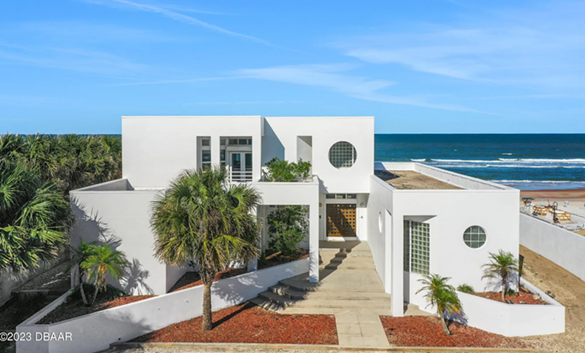 This 1990s Art Deco beach home is now on the market on Florida's east coast