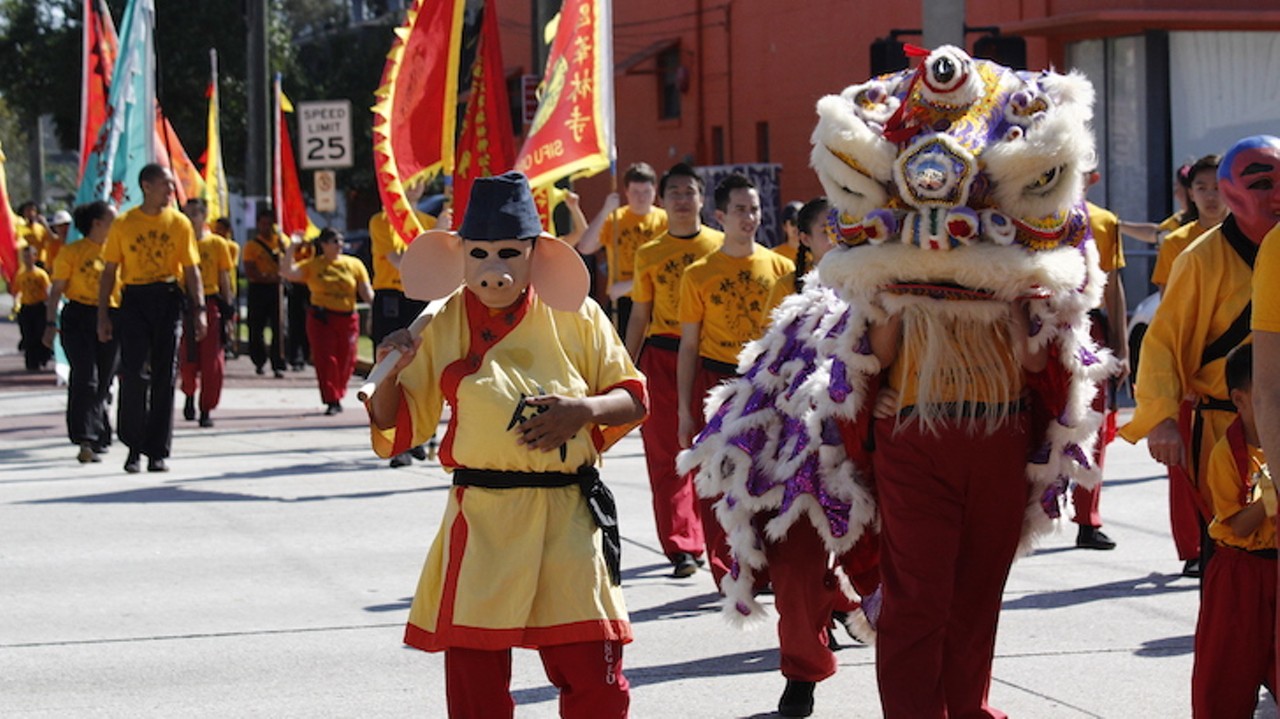 Photos from the Central Florida Dragon Parade in Mills 50 celebrating the Lunar New Year
