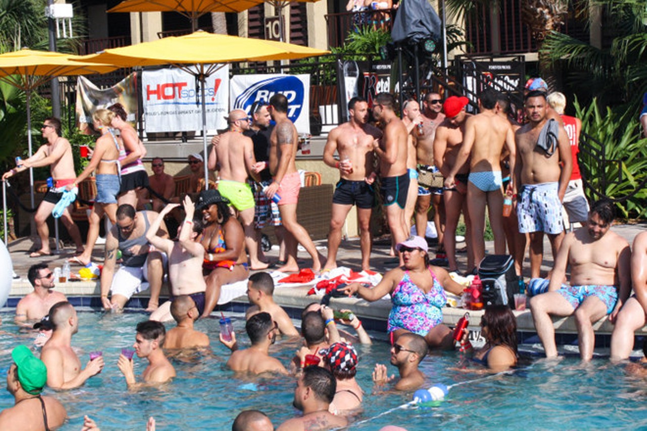 21 best shots from Disney World Gay Days pool party Orlando Orlando