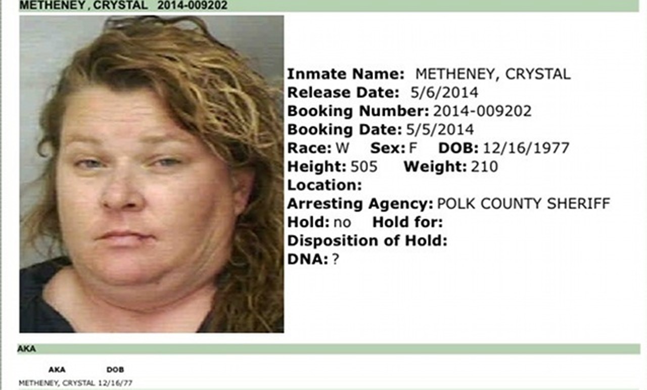 A woman named Crystal Metheney could fire a missile into your car. 
Photo via DeathAndTaxes.com